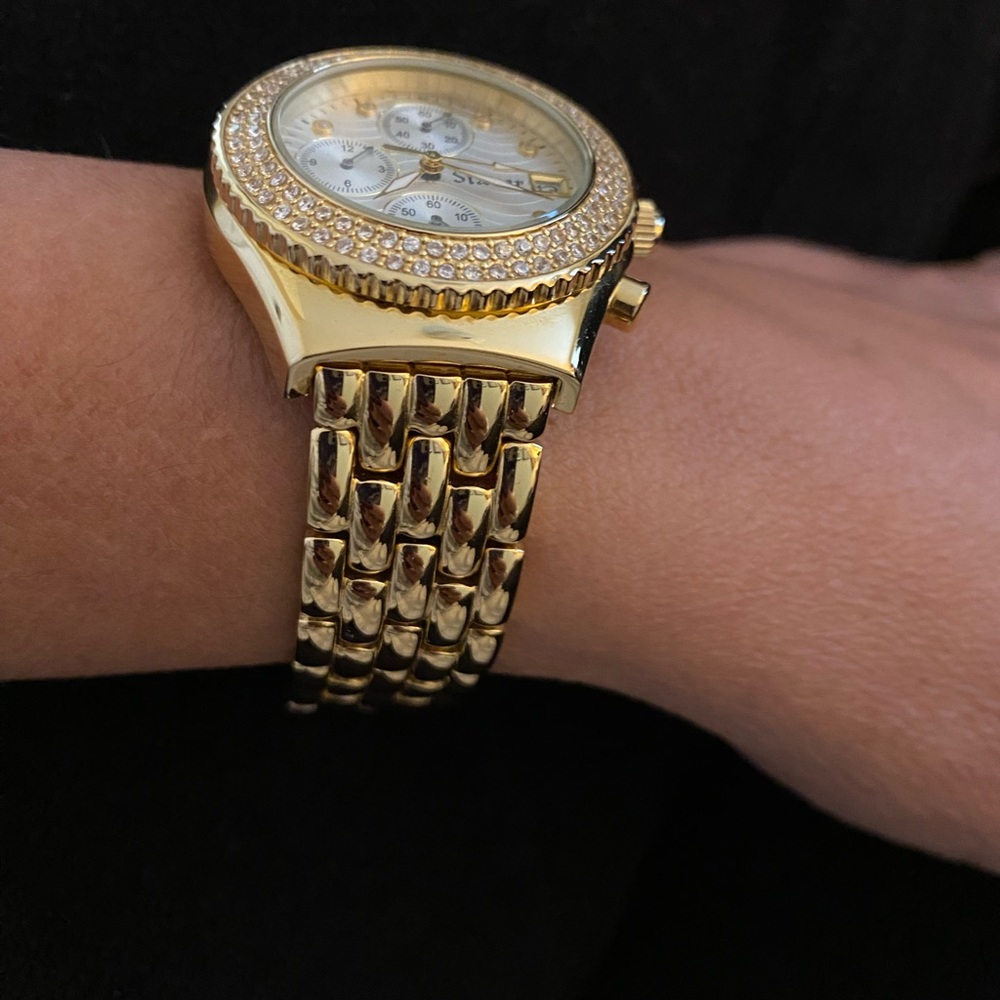 Stauer Ladies Diamond Aura Vintage Watch